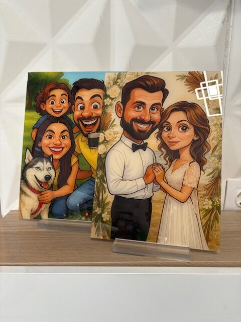A4 Plexi kép saját fotóból 30x21cm + Ajándék plexi talp - Image 5